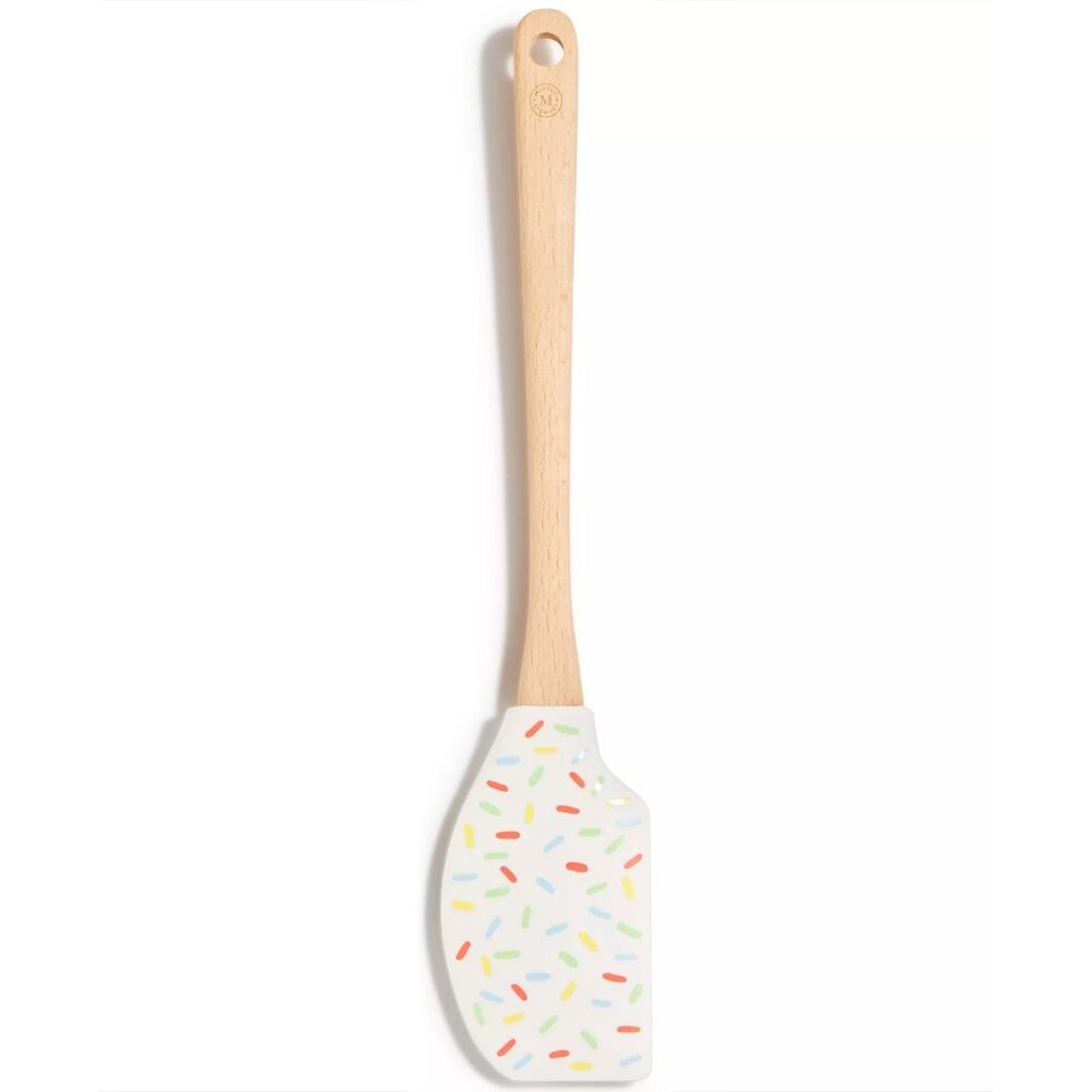 Martha Stewart Collection Handle Wood Sprinkle Spatula White Size OS NWT